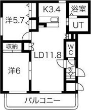 LIFE畔田の間取り画像