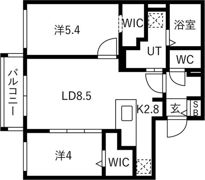 リコルドアーツの間取り画像