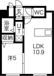 リベルタ北円山の間取り画像