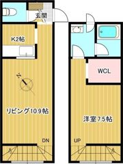 Y’s東札幌の間取り画像