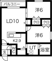 Salone南郷（サローネ南郷）の間取り画像