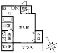 パーシモンの間取り画像