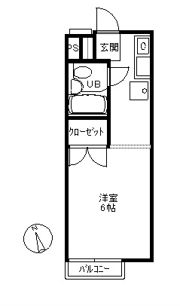 ベルシオン湘南スカイの間取り画像