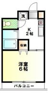 メゾン・アベイユSFの間取り画像