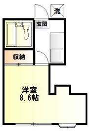 レモンハイツの間取り画像