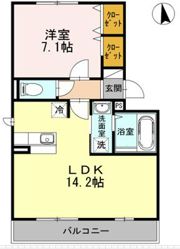 グランフォート 伍番館の間取り画像