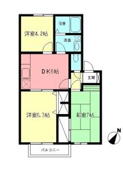 ガーデンテラス壱番館の間取り画像