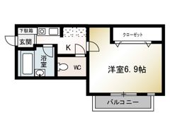 マーレ TAKEI 参番館の間取り画像