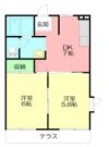 コーポ和貴Bの間取り画像