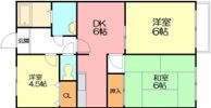 フェリース中根の間取り画像