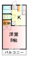 おのハイツの間取り画像