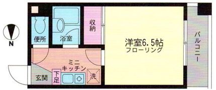 ラ・ルーン茅ヶ崎の間取り画像