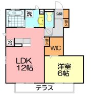 シンフォニーAの間取り画像