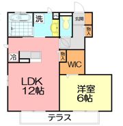 シンフォニーBの間取り画像