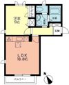 アルエットCの間取り画像