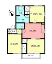 エステート小藤Iの間取り画像