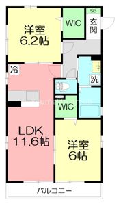 メゾンKAZUの間取り画像