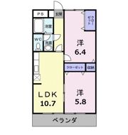 シティハイツ丸地の間取り画像