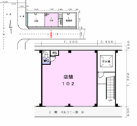 コーポ清華の間取り画像