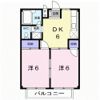 藤ハイツAの間取り画像