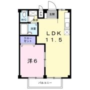 シティハイツ水谷の間取り画像