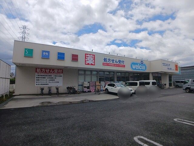 近くのウェルシア八尾上尾店まで1,290m(徒歩17分)
