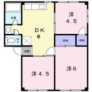 メゾン大国 A棟の間取り画像