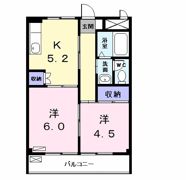 シティーハイツ南脇の間取り画像