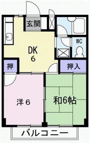 シティハイツ鈴木の間取り画像