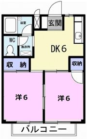 シティハイツ鈴木の間取り画像
