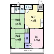 シティハイツよしかわの間取り画像
