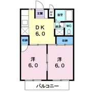 シティハイツ宮脇の間取り画像