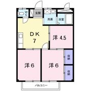 シティハイツイトウの間取り画像