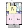 シティハイツ黒宮の間取り画像