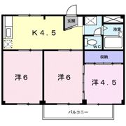 ハイツあさひの間取り画像