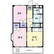 ピア高瀬の間取り画像