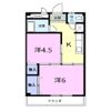 渡辺コーポの間取り画像