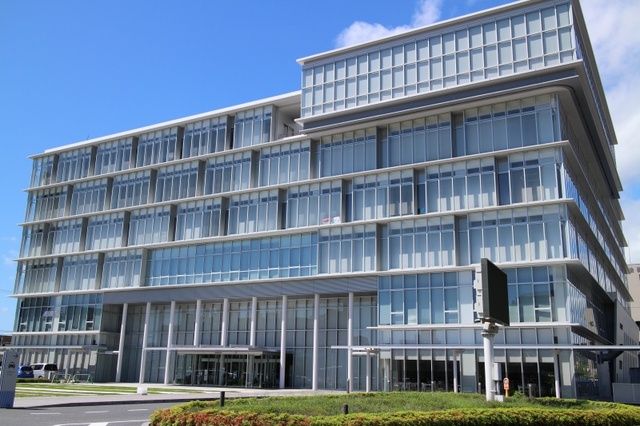 近くの岩国市役所まで450m（徒歩6分）