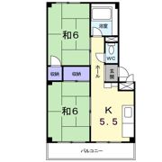 第1パークサイドハイツの間取り画像