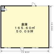 蔀屋工場（C）の間取り画像