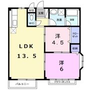 ハイツビューグリーンBの間取り画像