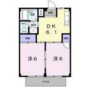 シティハイツ高花平B棟の間取り画像