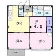 エルディム立田の間取り画像