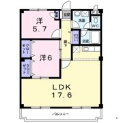 ウイングハイツの間取り画像