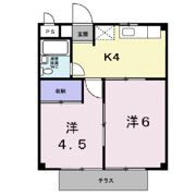 Aカントリーハイツの間取り画像