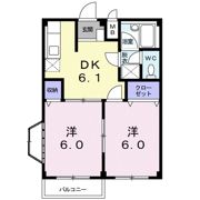 エルディム辻井の間取り画像