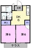 シティハイツMの間取り画像