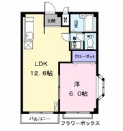 前田ビューハイツⅠの間取り画像