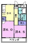 シティハイツ天伯Ⅰの間取り画像