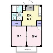 シティハイツポプラの間取り画像